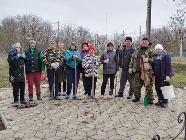 все участники субботника